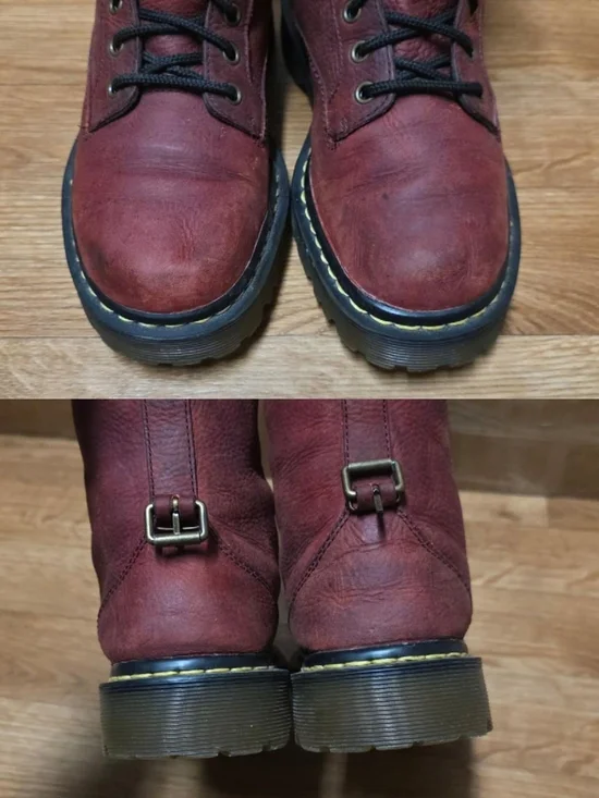 Dr Martens Aleina Foldover Boots Size 7 Women's - Picture 7 of 8